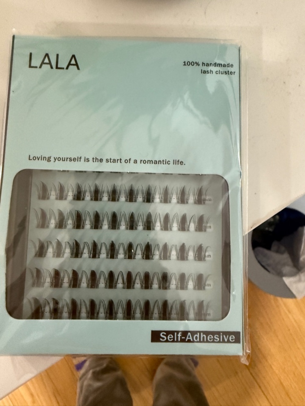 Self-Adhesive Individual Lash Clusters - Black